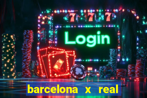 barcelona x real madrid ao vivo futemax